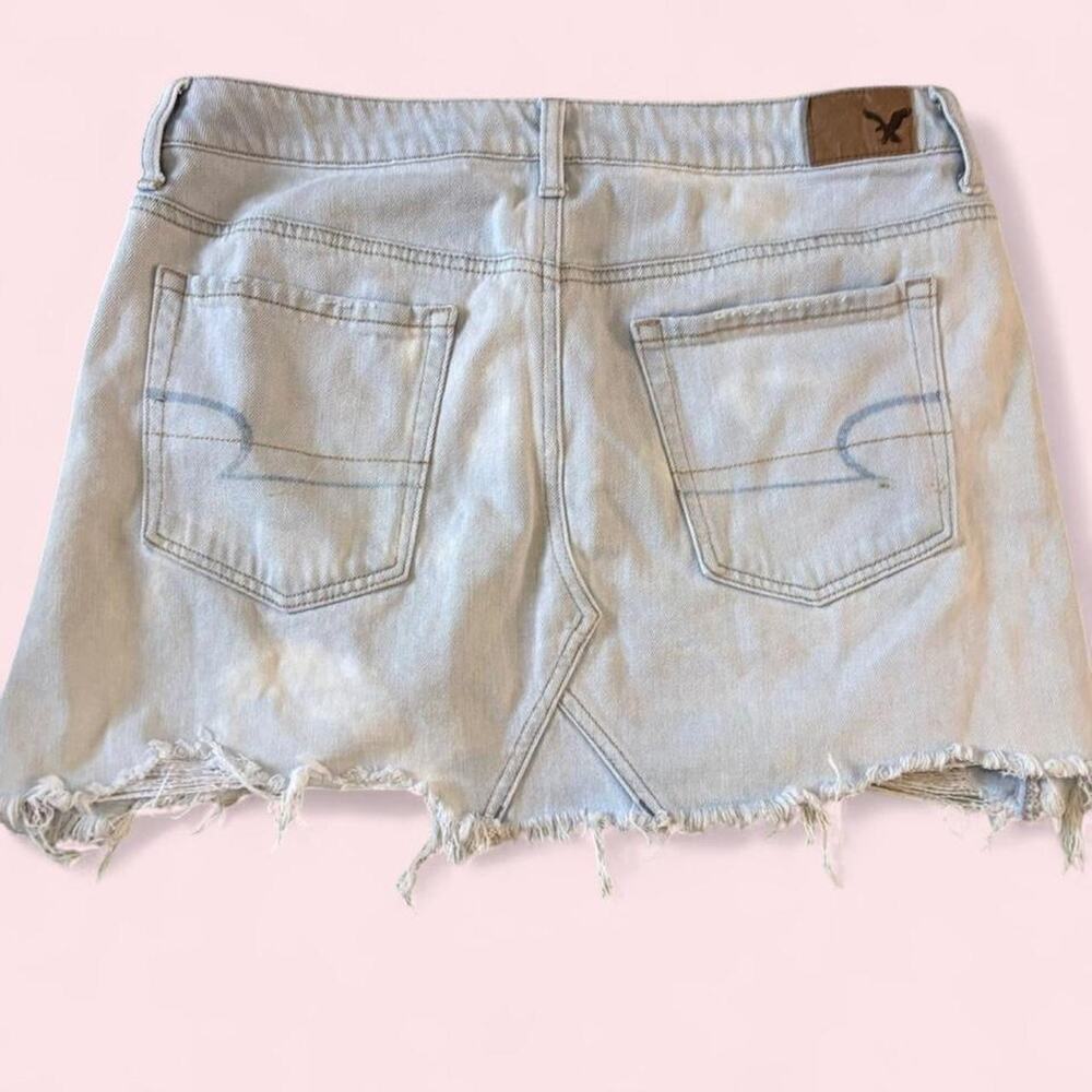 Y2k style american eagle light was skirt size 8